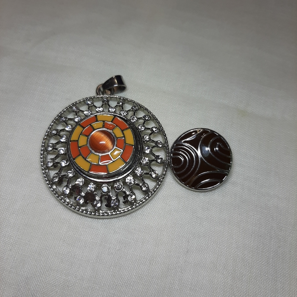 Snap diamond pendent set of 3